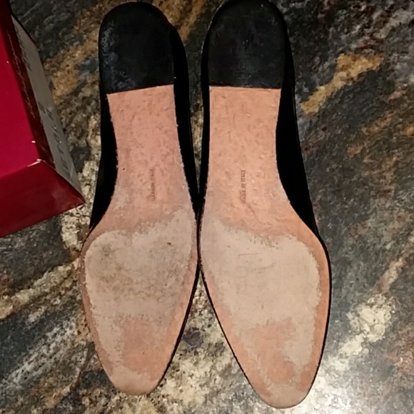 🎈Salvatore ferragamo black patent bow tie whips - Picture 6 of 8